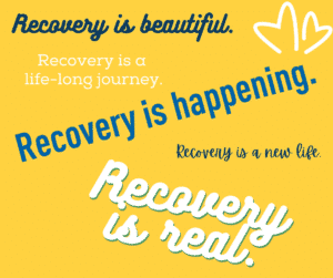 Recovery is beautiful w hearts